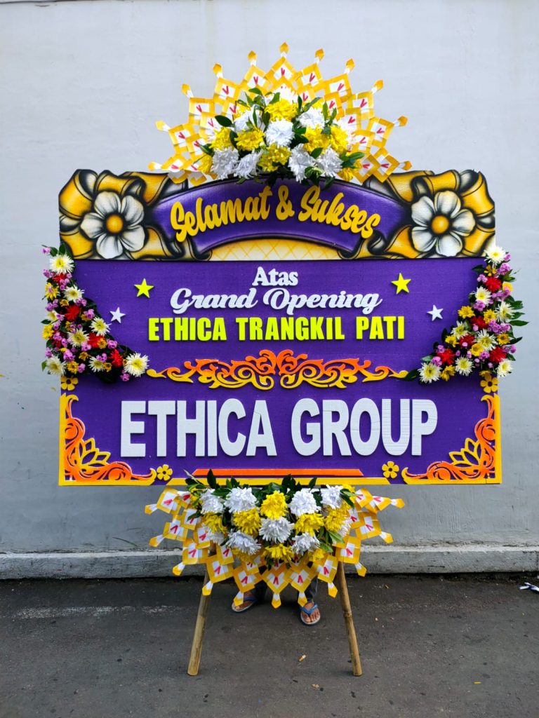 Papan bunga grand opening