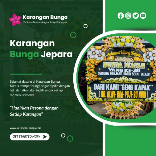Karangan Bunga Jepara