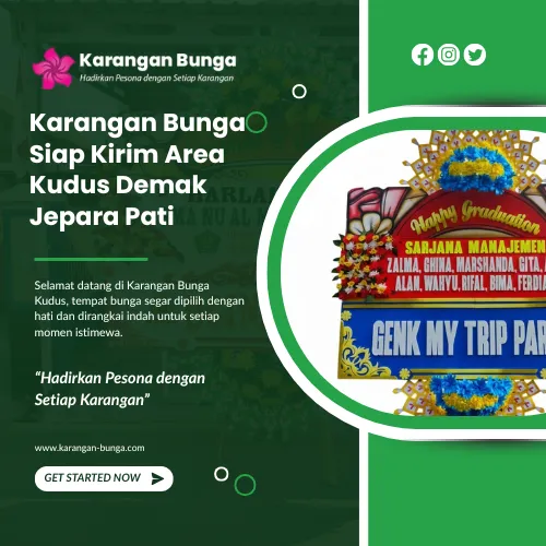 Karangan Bunga Siap Kirim Area Kudus Demak Jepara Pati