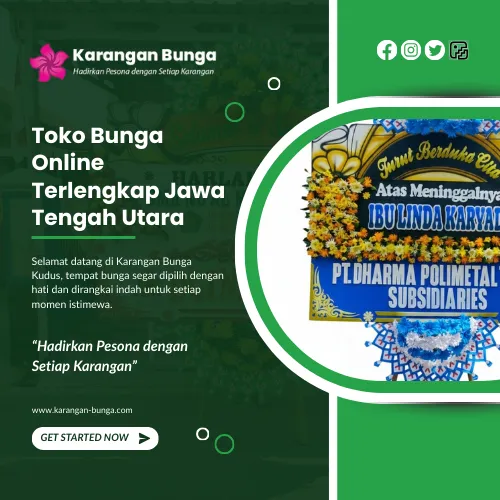 Toko Bunga Online Terlengkap Jawa Tengah Utara